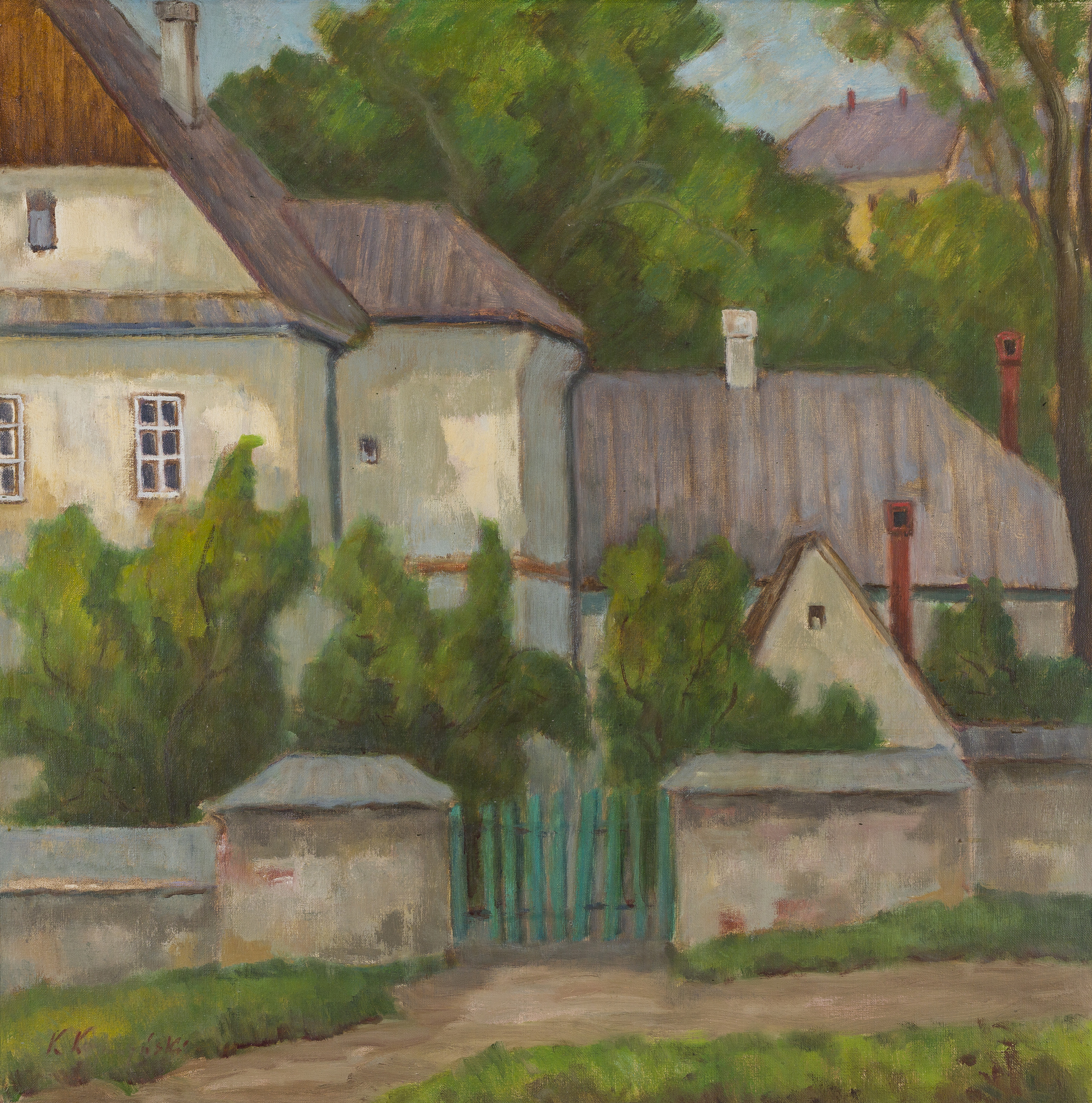 Houses at ul. ks. Ściegiennego